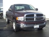 2004 Deep Molten Red Pearl Dodge Ram 1500 SLT Quad Cab #73910096