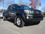 2009 Timberland Green Mica Toyota Tacoma V6 PreRunner Double Cab #73910079