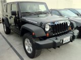 2009 Black Jeep Wrangler Unlimited Rubicon 4x4 #73910073