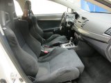 2010 Mitsubishi Lancer Sportback RALLIART AWD Front Seat