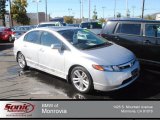 2007 Alabaster Silver Metallic Honda Civic Si Sedan #73910174