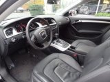2011 Audi A5 2.0T quattro Coupe Black Interior
