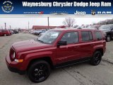 Deep Cherry Red Crystal Pearl Jeep Patriot in 2012