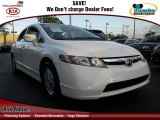 2007 Taffeta White Honda Civic Hybrid Sedan #73927856