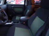 2006 Hummer H3  Ebony Black/Shadow Green Interior