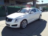 2013 White Diamond Tricoat Cadillac ATS 2.0L Turbo Luxury #73927827