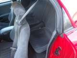 1998 Pontiac Firebird Coupe Rear Seat