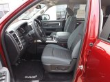 2013 Ram 1500 Lone Star Crew Cab 4x4 Black/Diesel Gray Interior