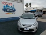 2013 Ingot Silver Ford Fiesta S Sedan #73934457