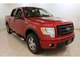 2010 Red Candy Metallic Ford F150 FX4 SuperCrew 4x4 #73934906