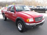 2001 Bright Red Ford Ranger XLT SuperCab 4x4 #73935007
