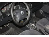 2003 Volkswagen Golf GLS 4 Door Black Interior