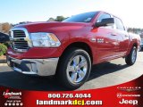 2013 Flame Red Ram 1500 Big Horn Crew Cab #73934552