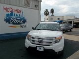 2013 Oxford White Ford Explorer XLT #73934452