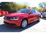 2013 Tornado Red Volkswagen Jetta SE Sedan #73934764