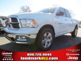 2012 Bright White Dodge Ram 1500 SLT Quad Cab 4x4 #73934510