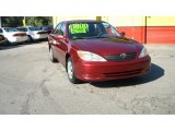 2002 Salsa Red Pearl Toyota Camry LE #73934760