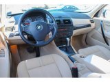 2008 BMW X3 3.0si Beige Interior