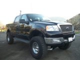 2005 Black Ford F150 Lariat SuperCrew 4x4 #73934978