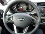 2013 Kia Rio LX 5-Door Steering Wheel