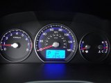 2010 Hyundai Santa Fe GLS 4WD Gauges