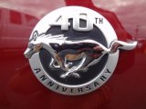 2004 Ford Mustang V6 Coupe Marks and Logos