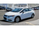 2012 Taffeta White Honda Civic LX Coupe #73934735