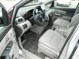 2013 Honda Odyssey Touring Gray Interior