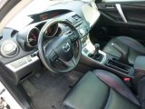 2010 Mazda MAZDA3 s Grand Touring 5 Door Black Interior