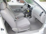 2001 Hyundai Accent GS Coupe Front Seat