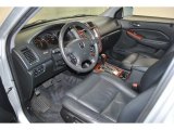 2004 Acura MDX Touring Ebony Interior
