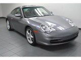 2003 Seal Grey Metallic Porsche 911 Carrera Coupe #73934838