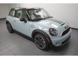 Ice Blue Mini Cooper in 2013