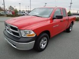 2011 Flame Red Dodge Ram 1500 ST Quad Cab 4x4 #73989524