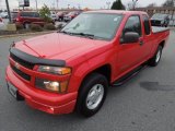 2004 Victory Red Chevrolet Colorado LS Extended Cab #73989521