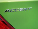 Hyundai Accent 2013 Badges and Logos