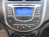 2013 Hyundai Accent GS 5 Door Audio System