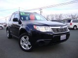 2009 Obsidian Black Pearl Subaru Forester 2.5 X Premium #73989386