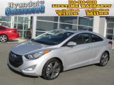 2013 Silver Hyundai Elantra Coupe SE #73988981