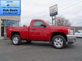 2012 Victory Red Chevrolet Silverado 1500 LT Regular Cab 4x4 #73989076