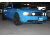 2010 Grabber Blue Ford Mustang GT Premium Coupe #73989667