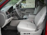 2013 GMC Sierra 3500HD SLT Crew Cab 4x4 Dually Light Titanium Interior