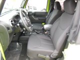 2013 Jeep Wrangler Sport 4x4 Front Seat
