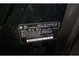 2009 BMW 7 Series 750Li Sedan Info Tag