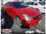 2003 Laser Red Infiniti G 35 Coupe #73989249