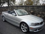 2004 Titanium Silver Metallic BMW 3 Series 325i Convertible #734168