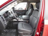 2013 Ram 1500 Laramie Crew Cab 4x4 Black Interior