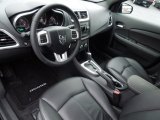 2013 Dodge Avenger SXT Black Interior