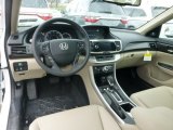 2013 Honda Accord Touring Sedan Ivory Interior