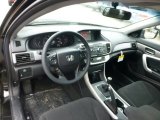 2013 Honda Accord LX-S Coupe Black Interior